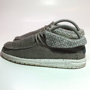 Hey Dude Woman's Britt Brown Ankle Booties Brown Size 9 VGUC